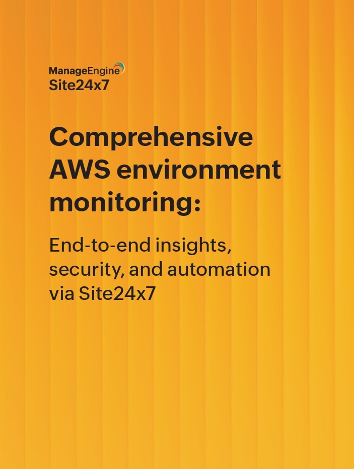 aws environment monitoring