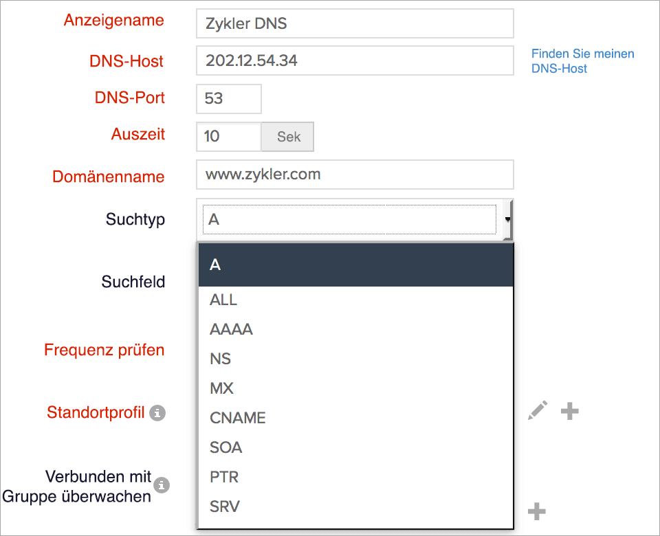 dns record types