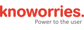 knoworries logo