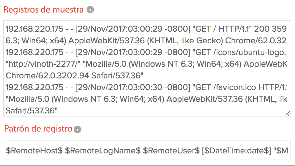 Field Split of Cassandra Log