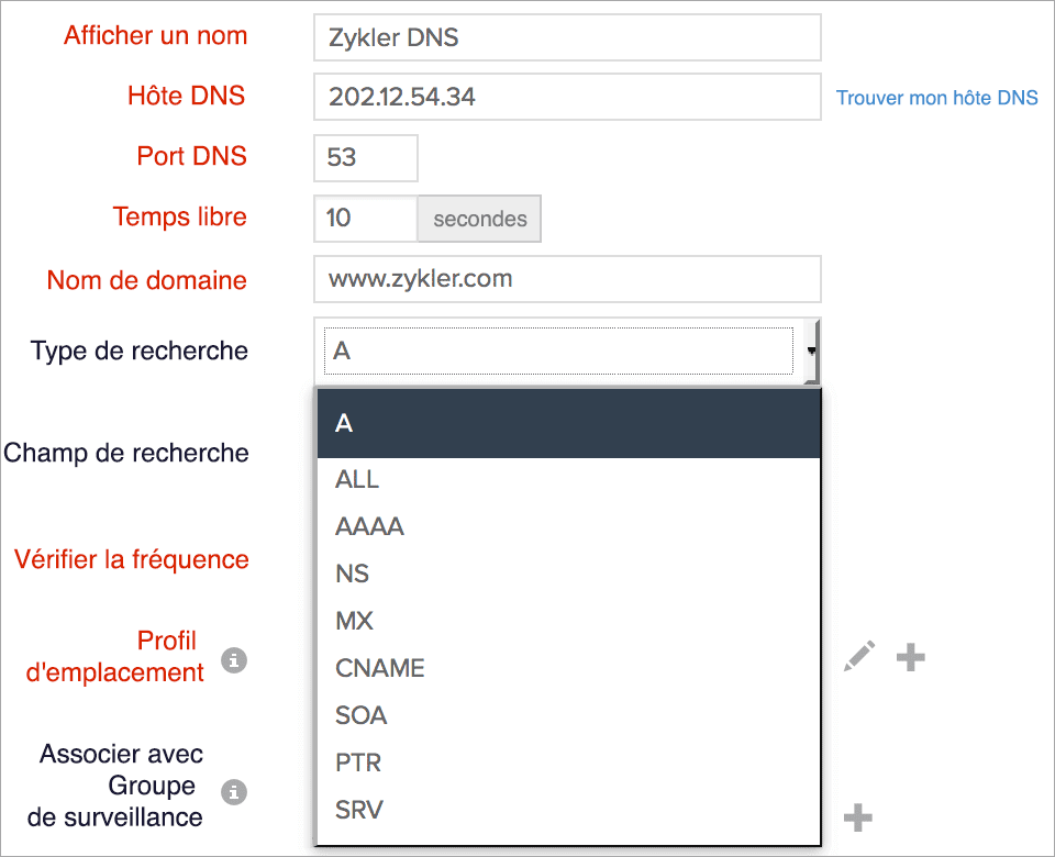 dns record types