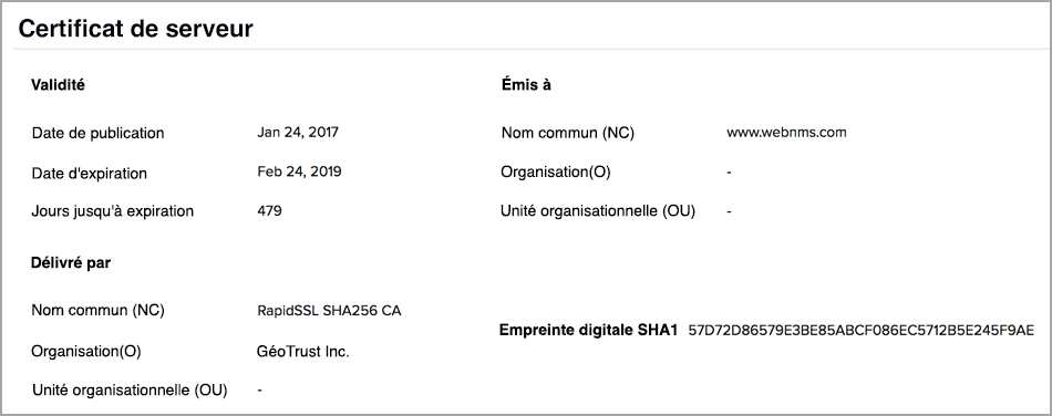 SSL Certificate Monitoring