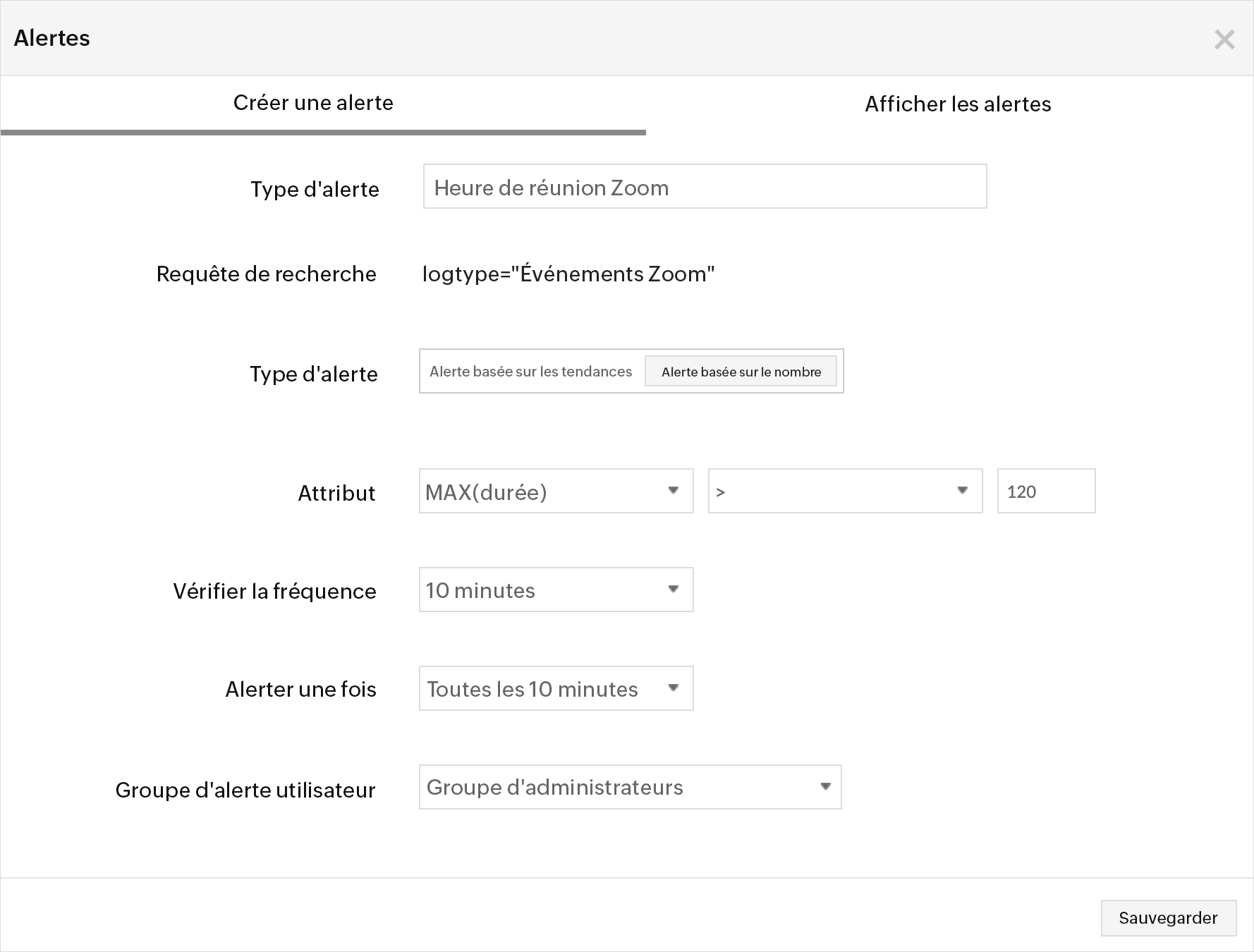 Instant alerts on Zoom usage and anomalies