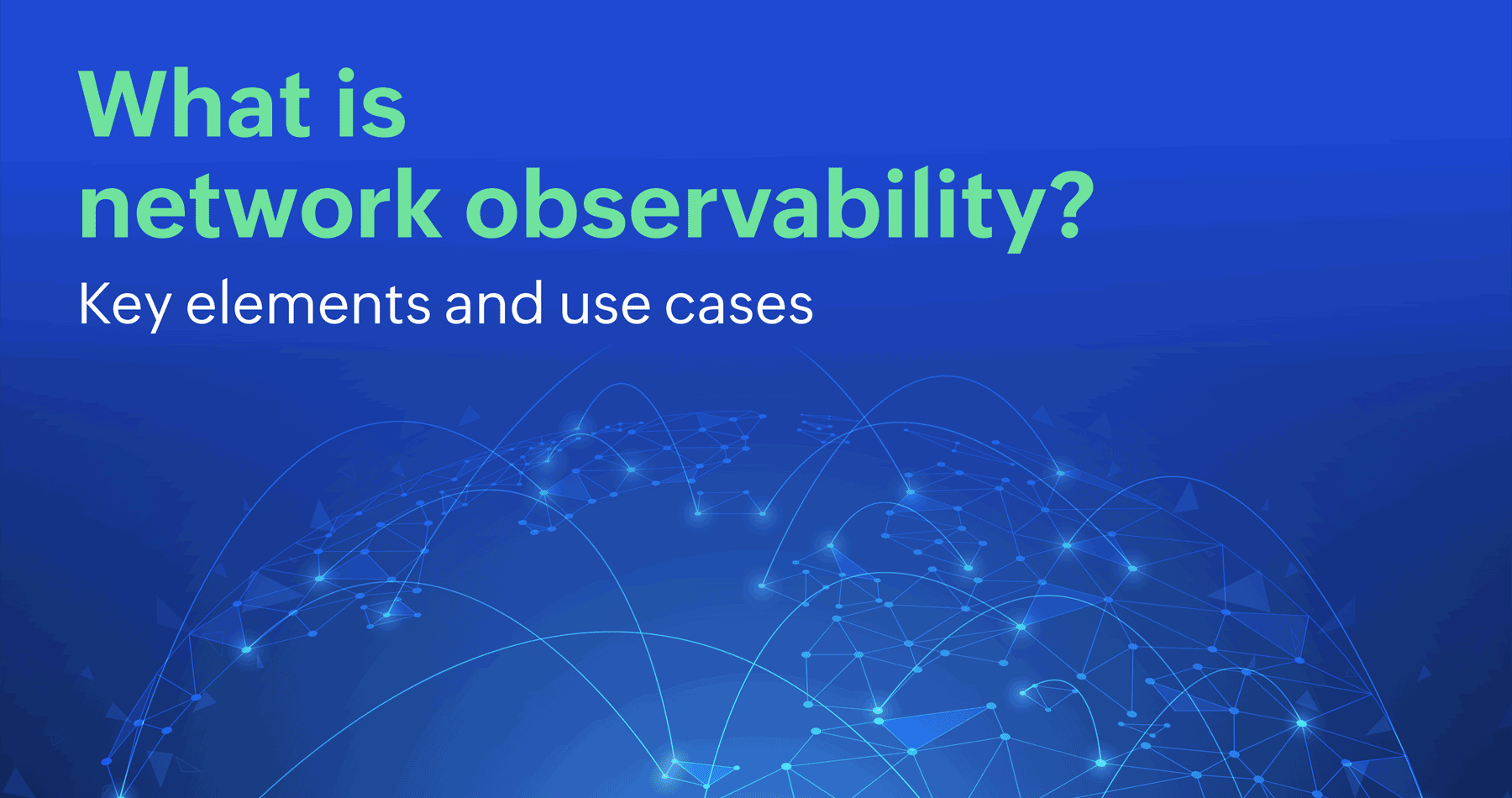 What is network observability