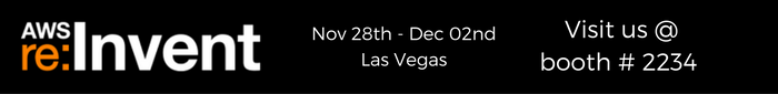 Meet us at AWS re:Invent, Las Vegas