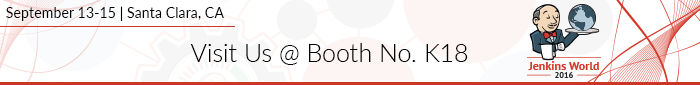 Meet Us at Jenkins World 2016, Santa Clara, CA