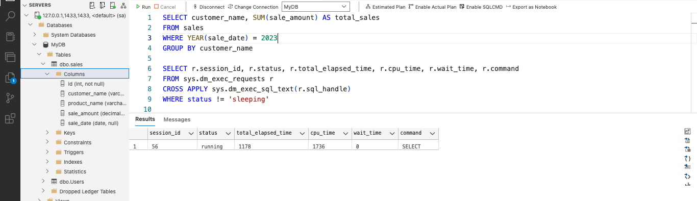 Identifying slow-running SQL queries