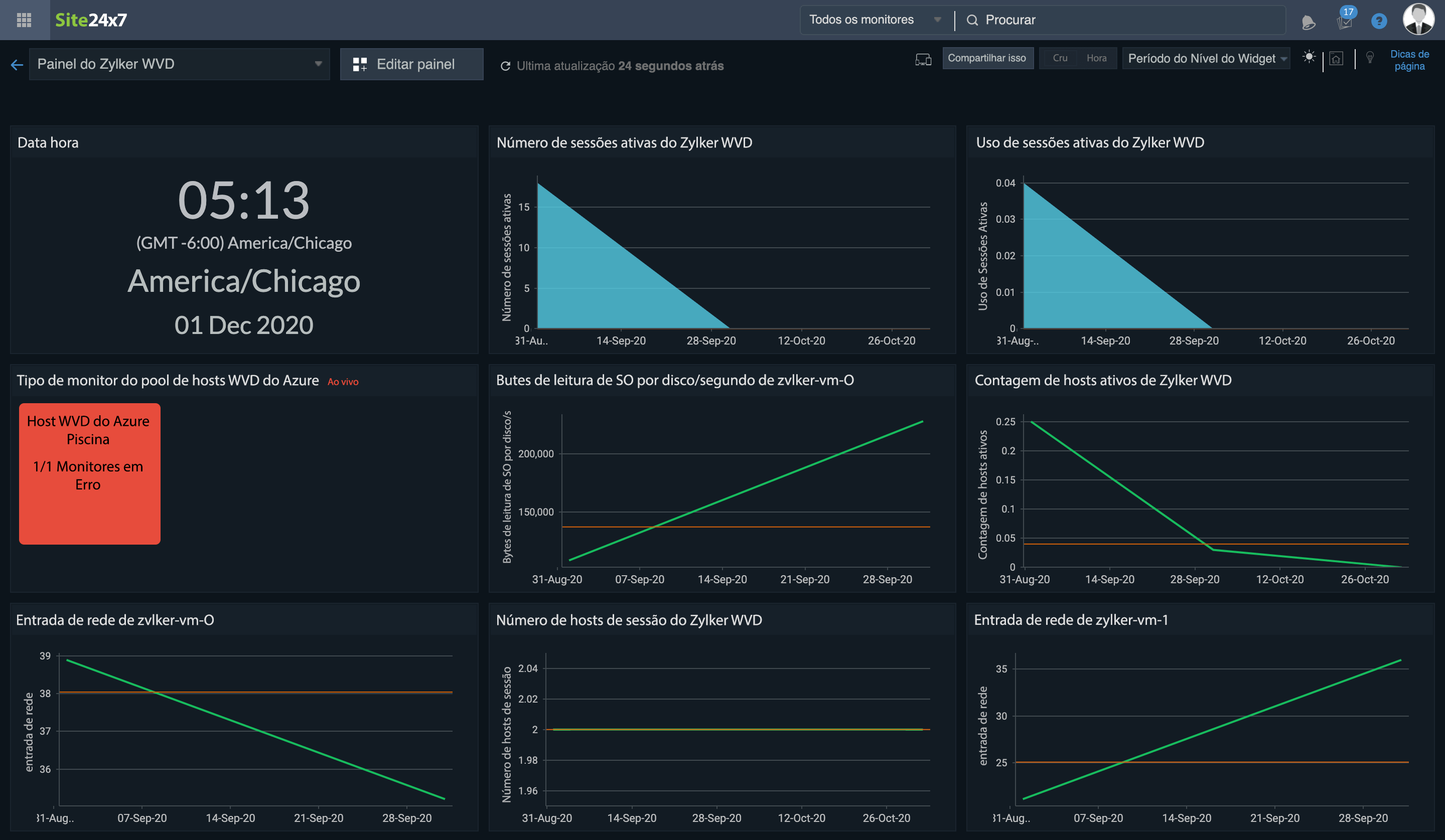 Azure Windows Virtual Desktop Monitoring