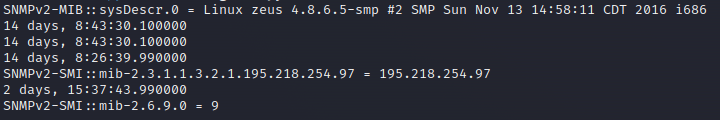 Retrieving the router device information in a more readable format