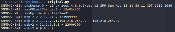 Router device information