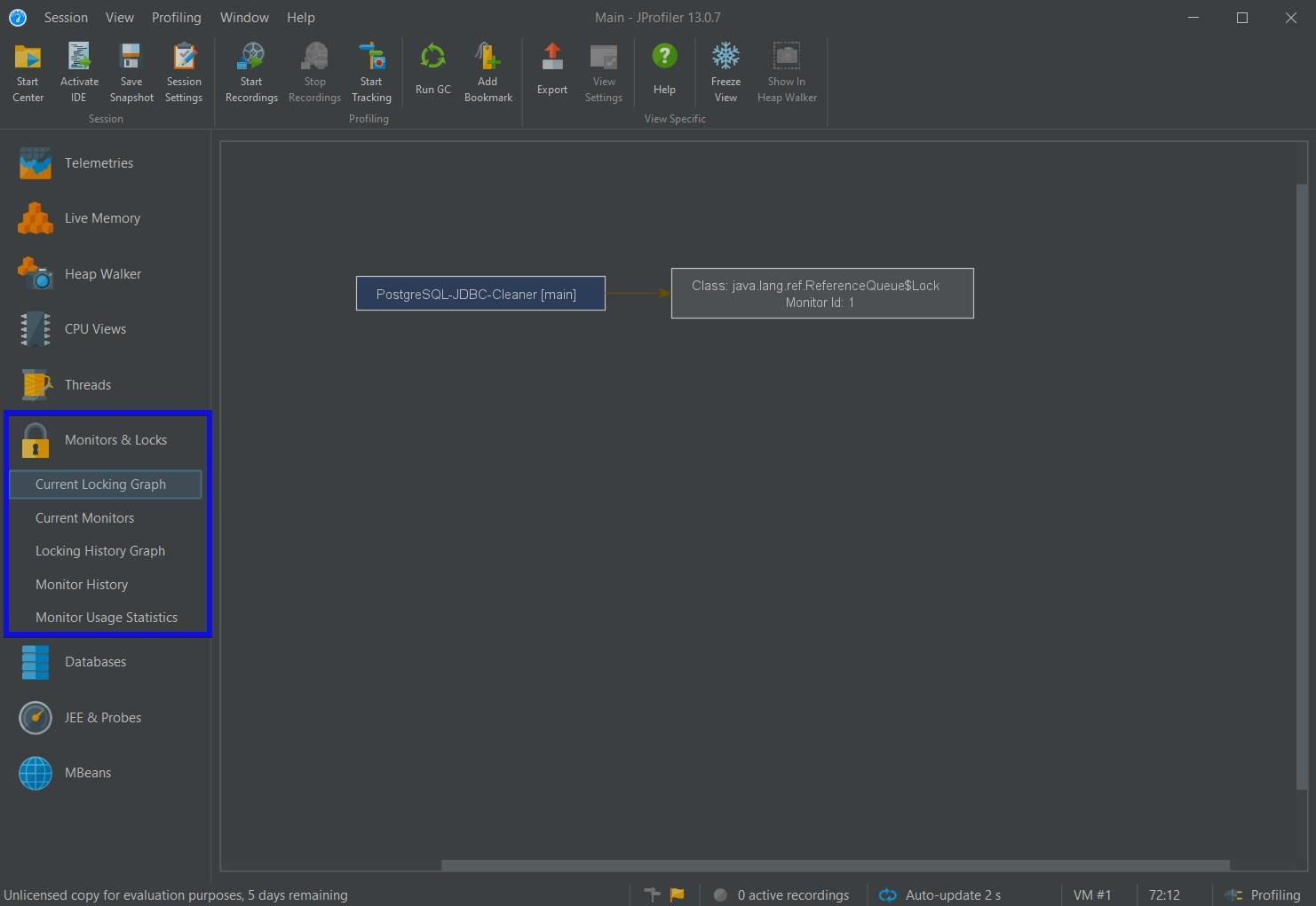 Monitor & Locks option